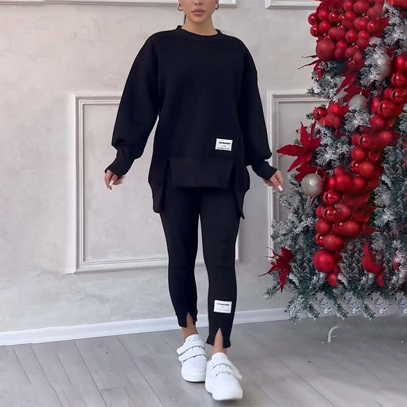 Comfy Women's Sweatshirt and Legging Set - Pexav