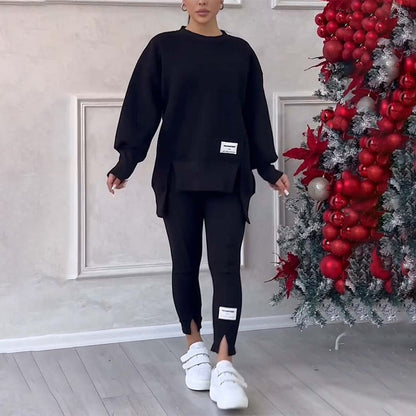 Comfy Women's Sweatshirt and Legging Set - Pexav