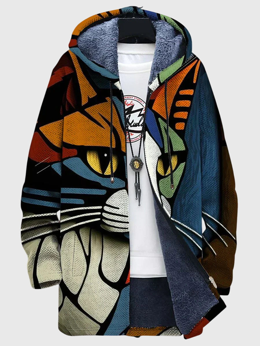 Fashionable Printed Women's Jacket - Olytrend
