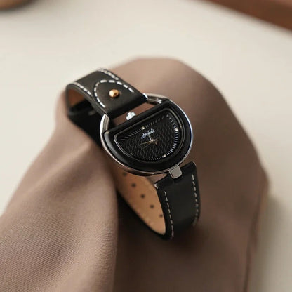 Elegant Crescent Shaped Ladies Watch