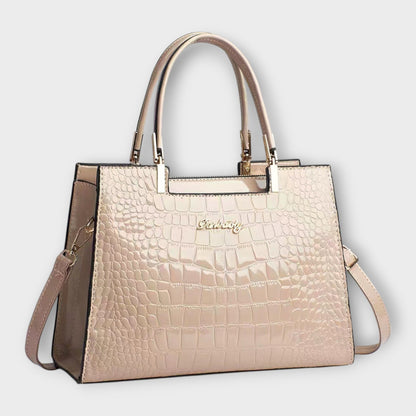 Shiny Alligator Print Fashion Purse