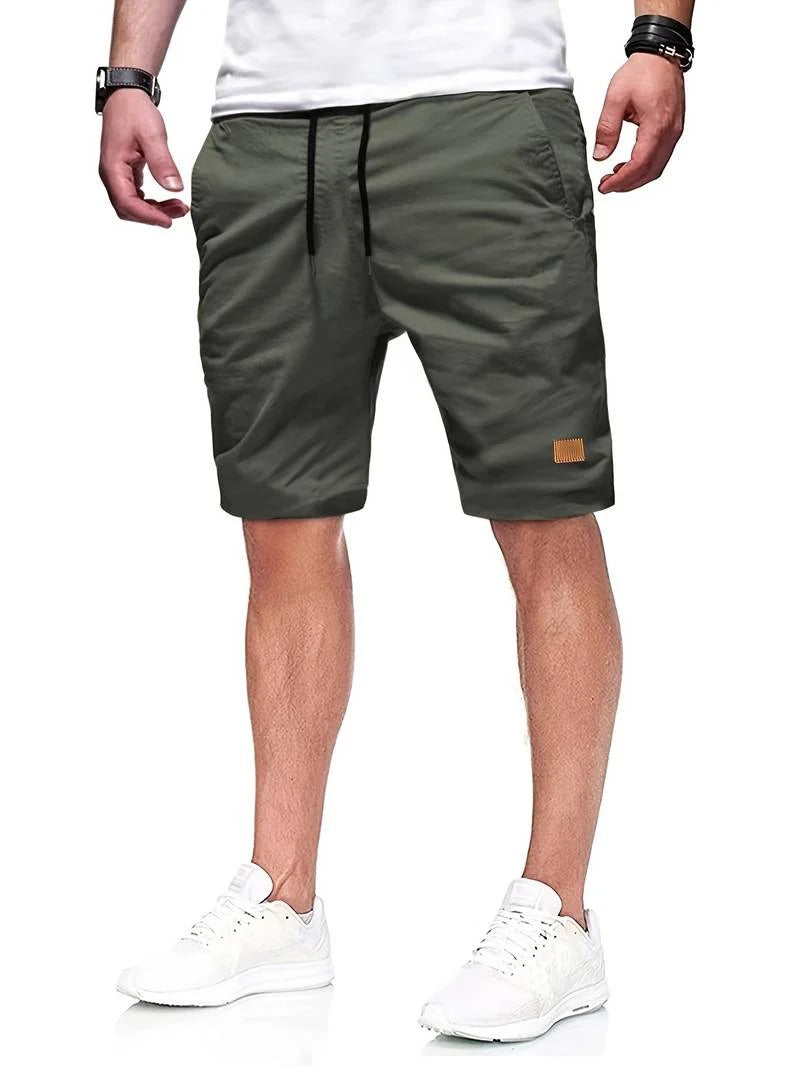 Comfortable Elastic Waist Shorts