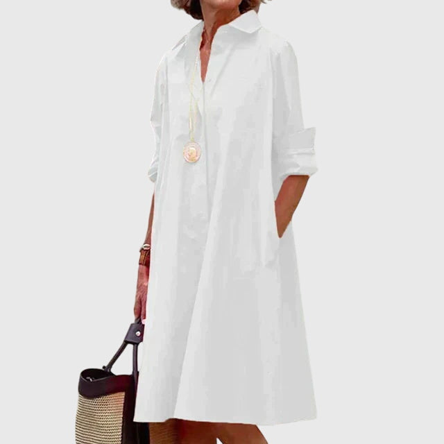 Paige - Chic Dress With Side Pockets