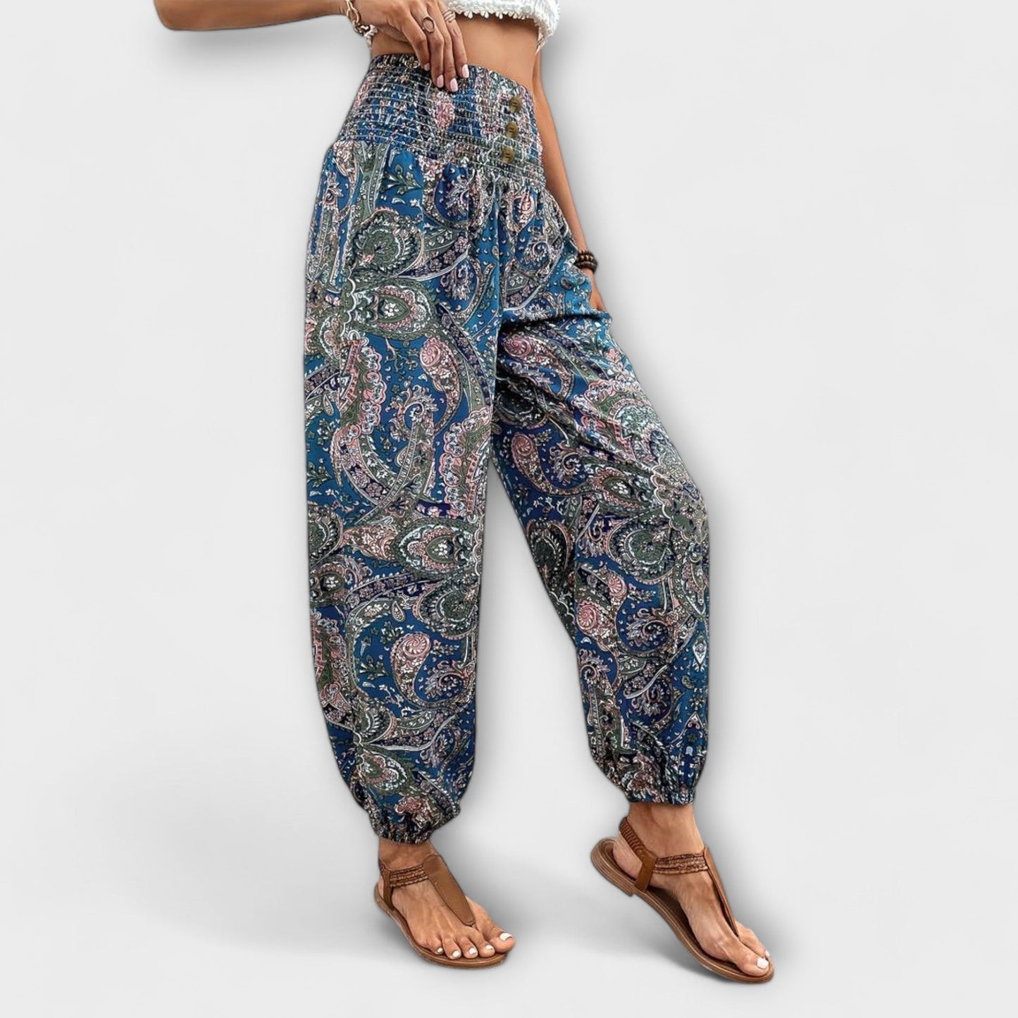 Colorful Printed Fashion Pants