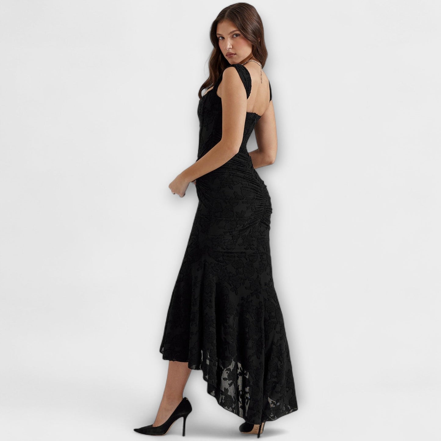 Elegant Corset Formal Evening Dress