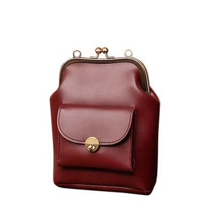 Elegant Faux Leather Tote Handbag