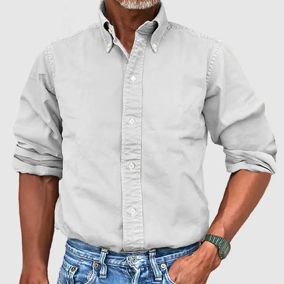 Traditional Fit Mens Long Sleeve Shirt