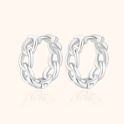 Delicate Link Drop Earrings - Pexav