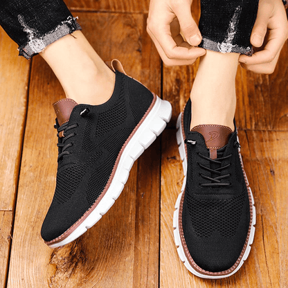 Stylish Knit Oxford Shoes