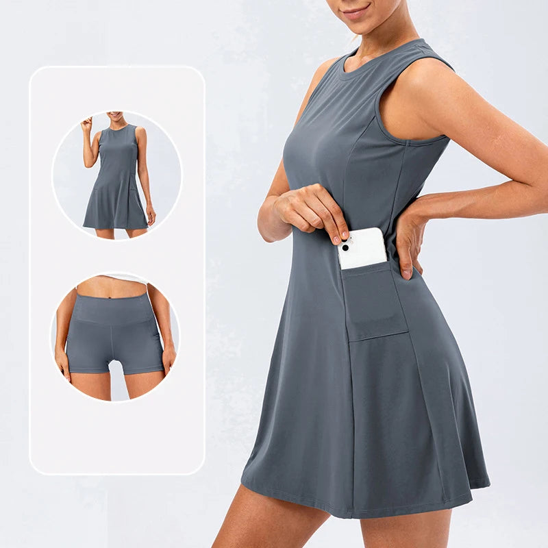 Image of Cheri | Women's Sleeveless A-Line Mini Dress