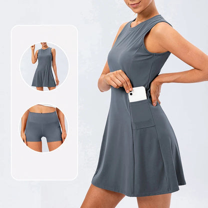 Image of Cheri | Women's Sleeveless A-Line Mini Dress