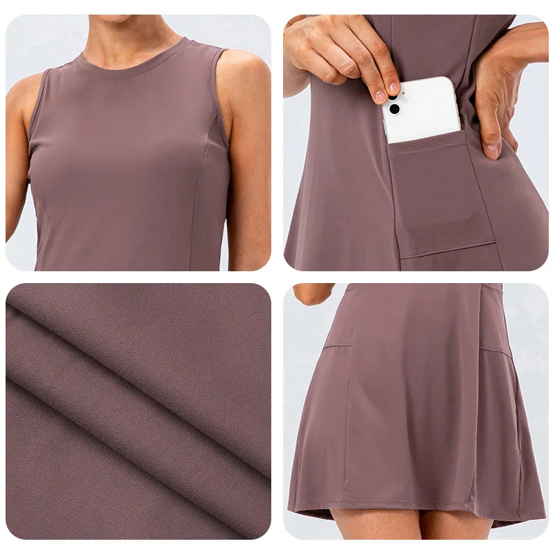 Image of Cheri | Women's Sleeveless A-Line Mini Dress