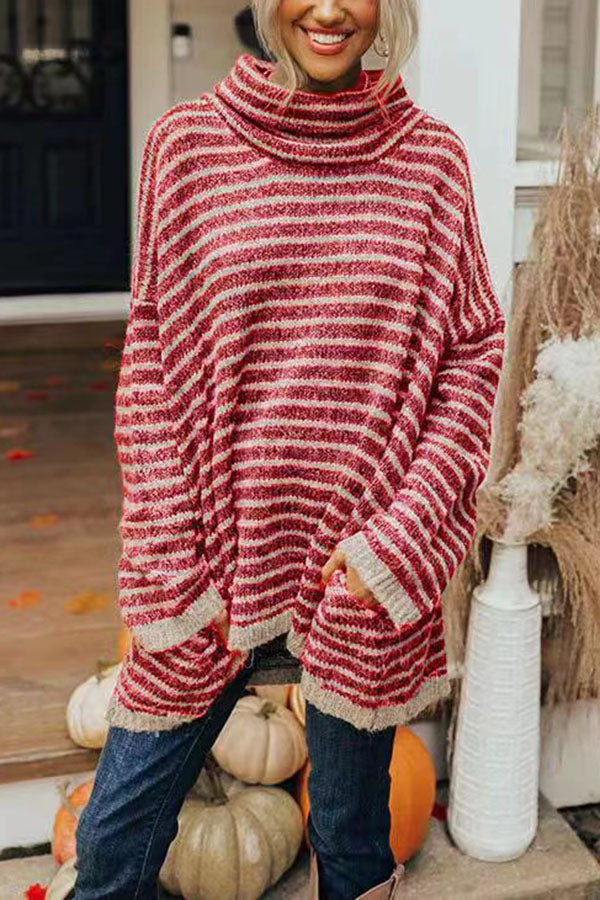 Image of Cheryl | Women's Oversized Striped Sweater