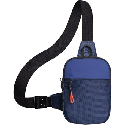 Chest Mini Sling Bag - CrossLite-Blue-S-Nora Luxe