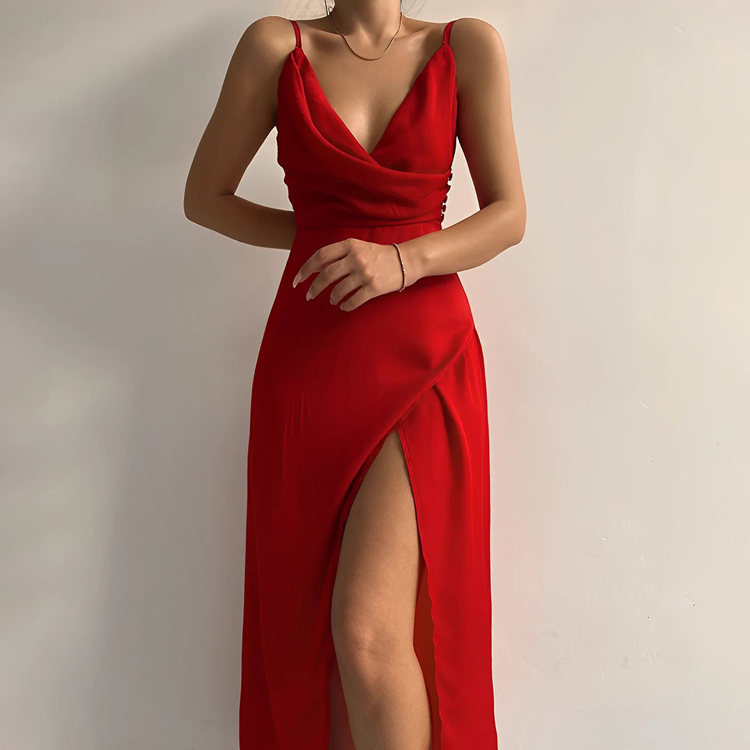 Chic Dress - Olivia-Red-S-Nora Luxe