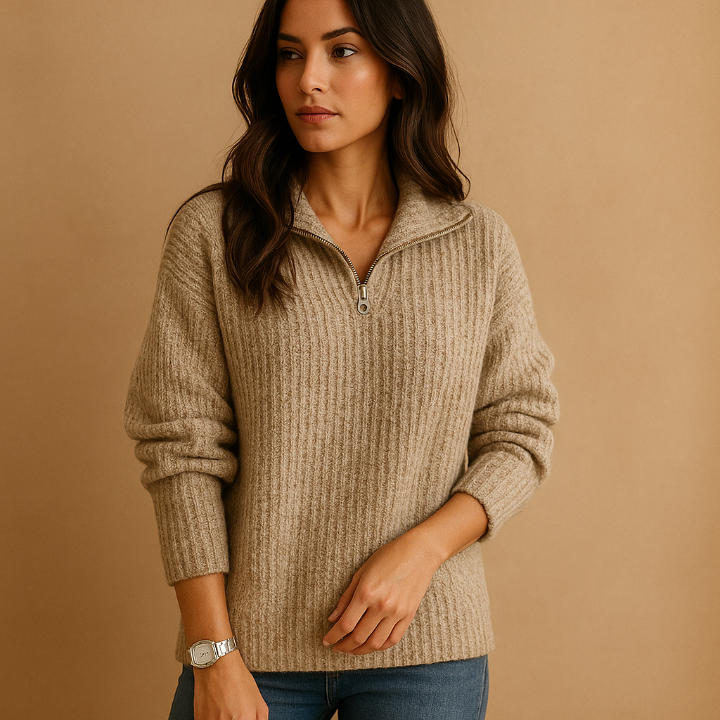 Stylish Women's Pullover Sweater Hazel - Nocini