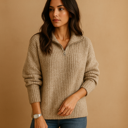 Stylish Women's Pullover Sweater Hazel - Nocini