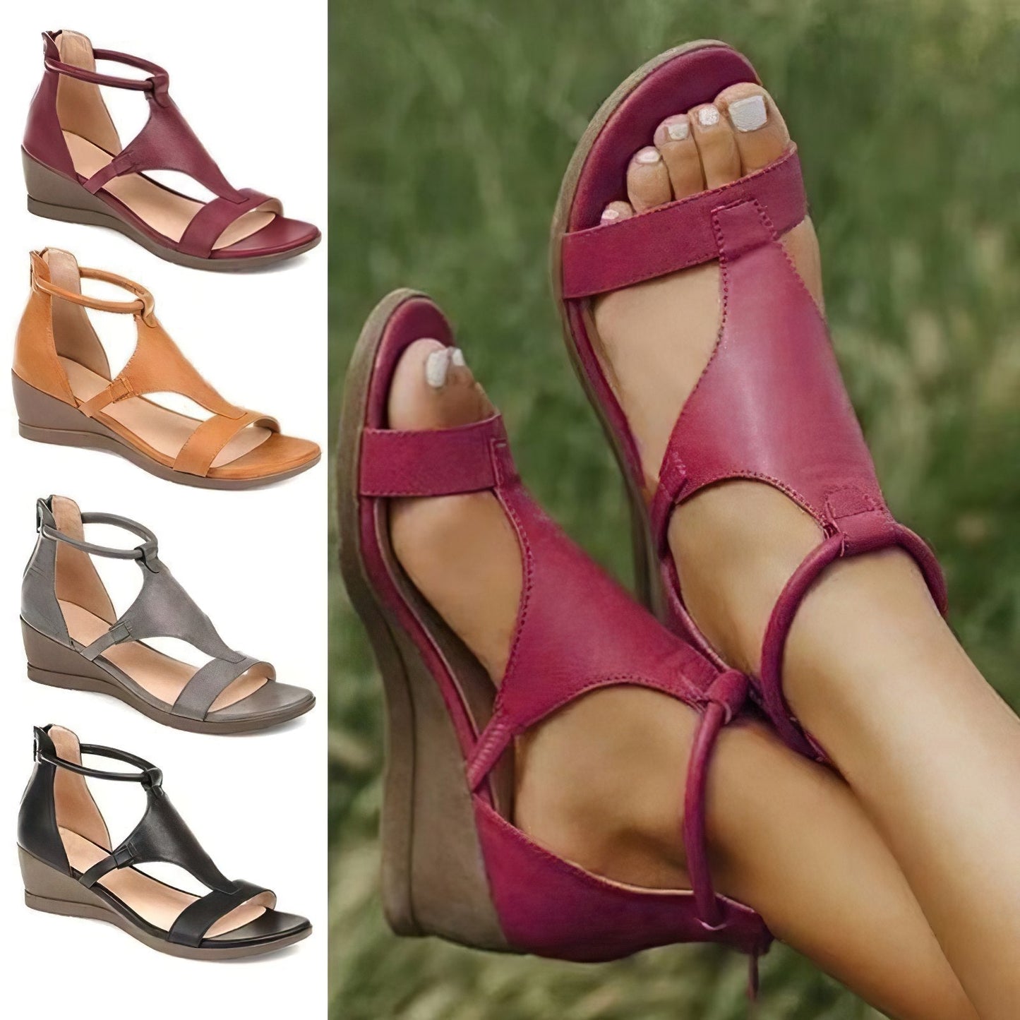 Elegant Women's Summer Sandals - Pexav