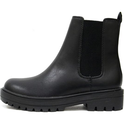 Chic Low Heel Chelsea Ankle Boots - Kailey-Black-2.5-Nora Luxe