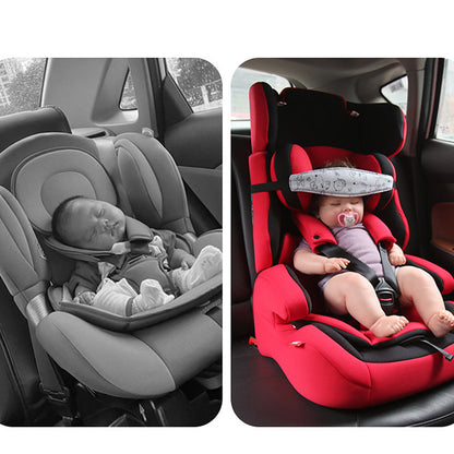 Child Headrest for Car Seat-Gray-Nora Luxe