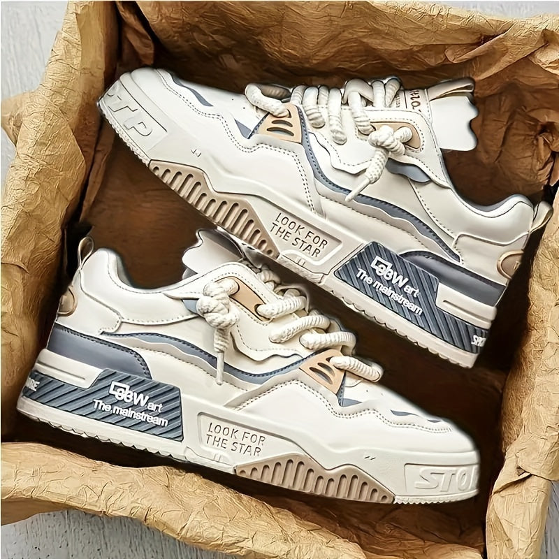 Comfortable Men's Street Sneaker with Grip Sole - Pexav