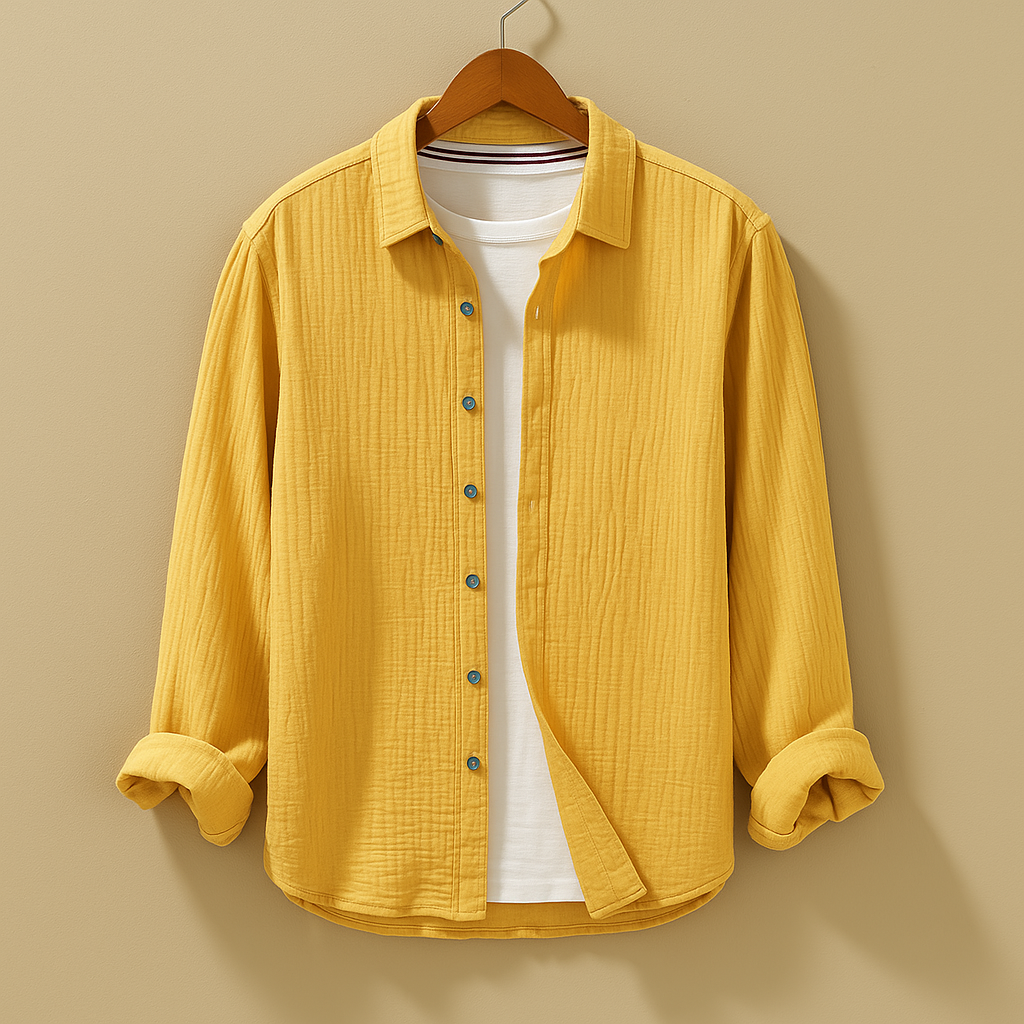 Classic button-down shirt for men | Leo - Nocini