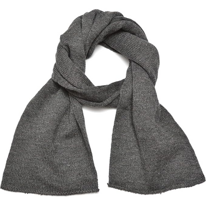 Classic Double Layer Knit Winter Scarf for Men - Xander-Marine Blue-Nora Luxe