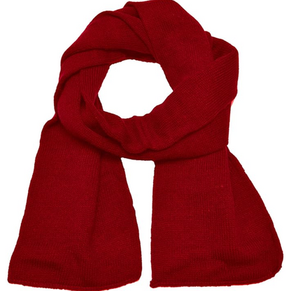 Classic Double Layer Knit Winter Scarf for Men - Xander-Marine Blue-Nora Luxe