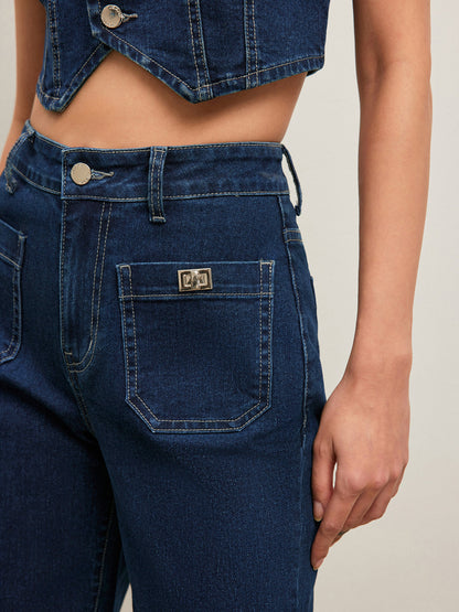Timeless Comfort Fit Straight Jeans