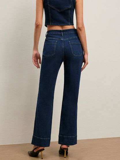 Timeless Comfort Fit Straight Jeans
