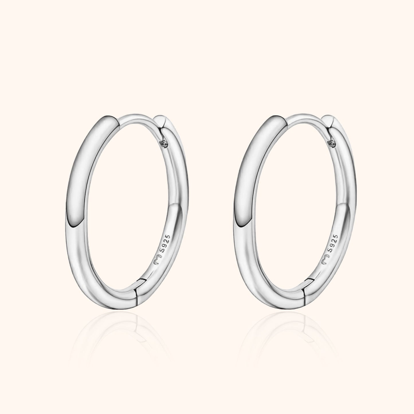 Timeless Gold Circle Earrings - Pexav