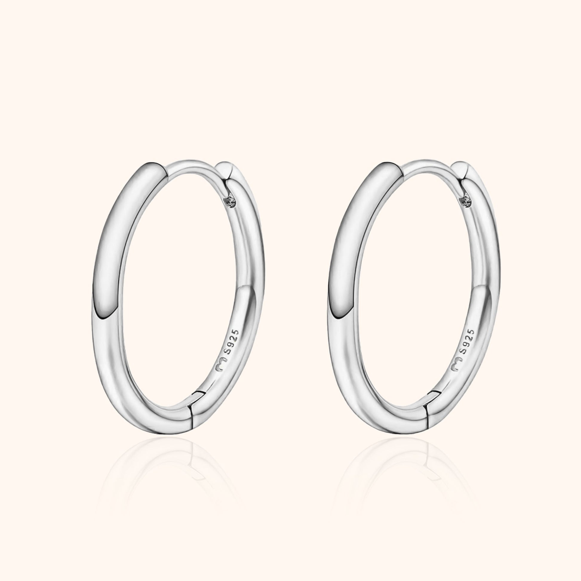 Timeless Gold Circle Earrings - Pexav