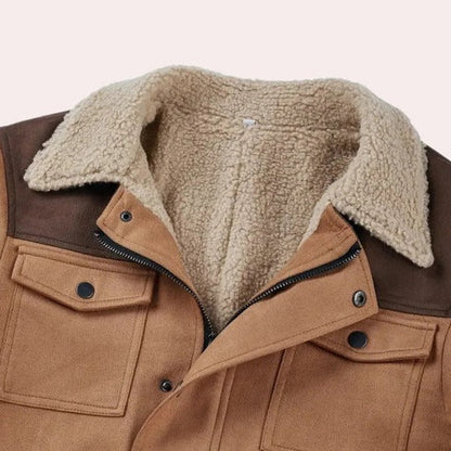 Timeless Mens Leather Coat