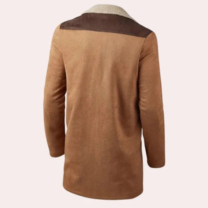 Timeless Mens Leather Coat