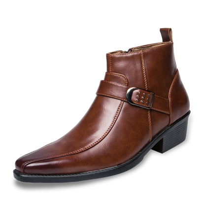 Traditional Leather Men's Boots - Pexav