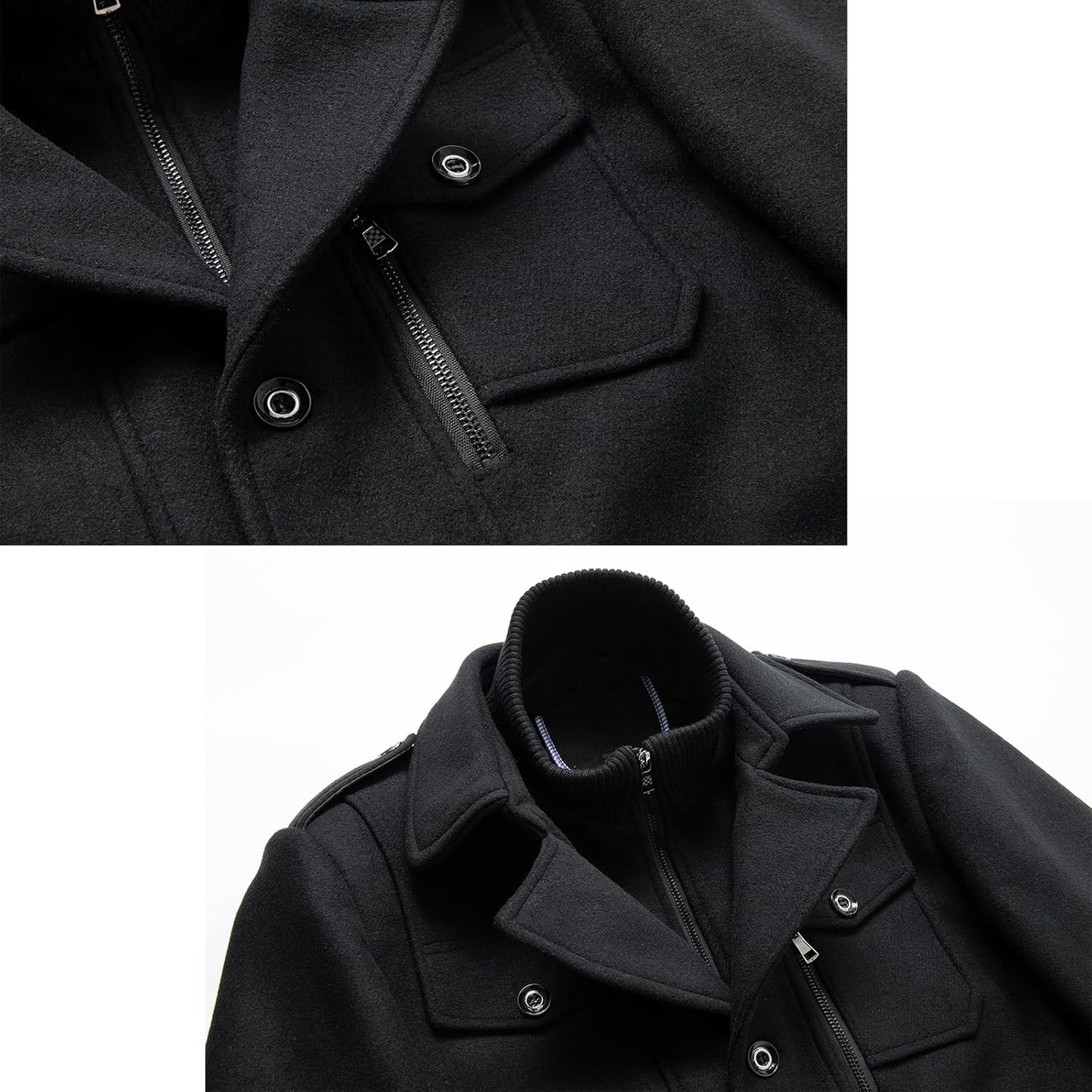 Classic Men's Winter Blazer - Luca-Brown-S-Nora Luxe