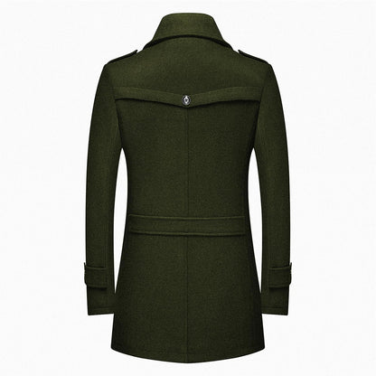 Classic Men's Winter Blazer - Luca-Brown-S-Nora Luxe