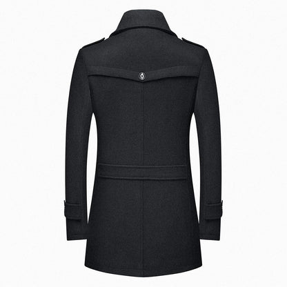 Classic Men's Winter Blazer - Luca-Brown-S-Nora Luxe