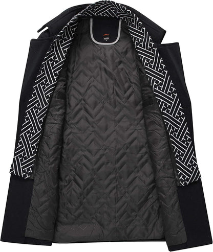 Classic Men's Winter Blazer - Luca-Brown-S-Nora Luxe