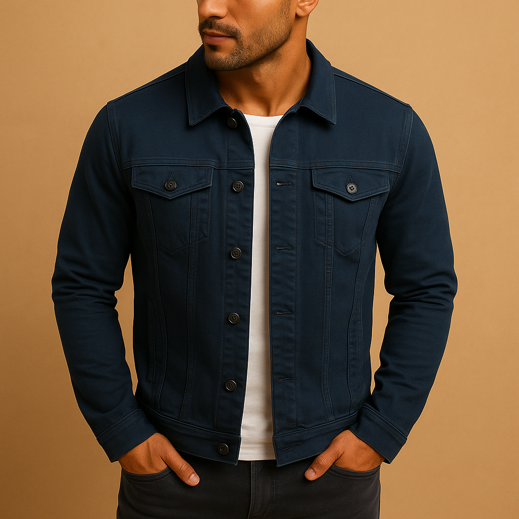 Men’s classic slim fit shirt with collar and button closure, made from breathable cotton, perfect for formal and casual occasions.