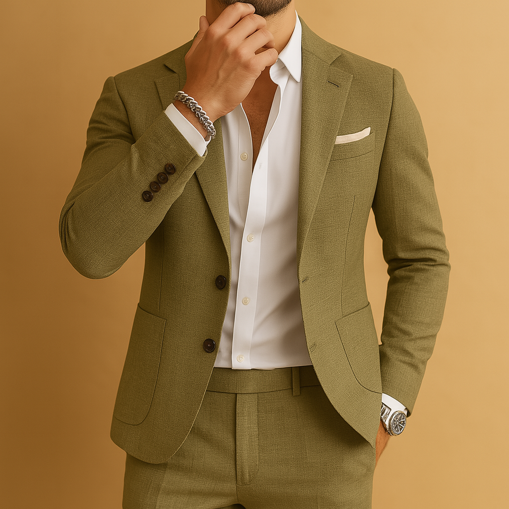Stylish Slim Fit Mens Suit - Nocini