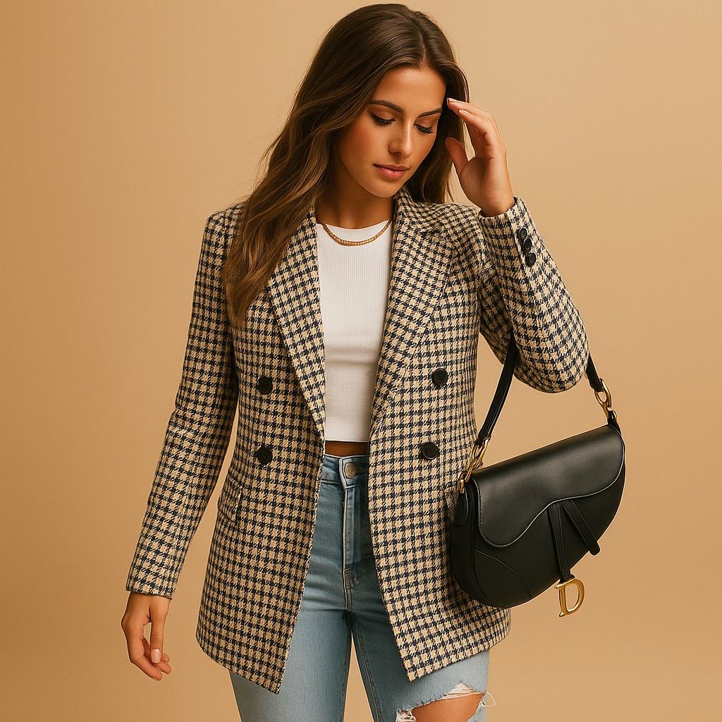Classic tailored blazer for women | Fallon - Nocini
