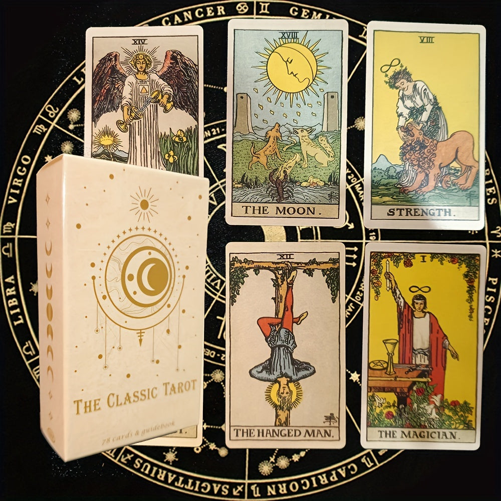 Classic Tarot Card Set (78 cards) - SoulPath-Nora Luxe