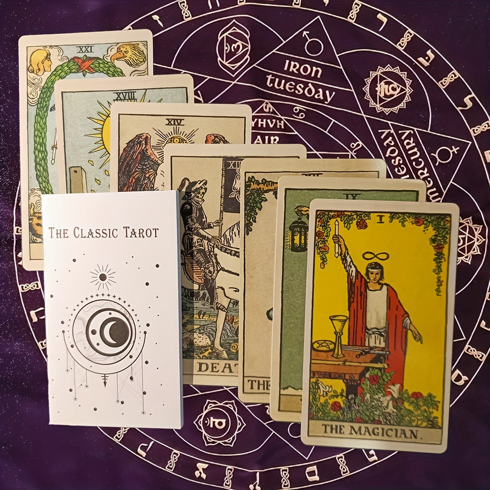 Classic Tarot Card Set (78 cards) - SoulPath-Nora Luxe