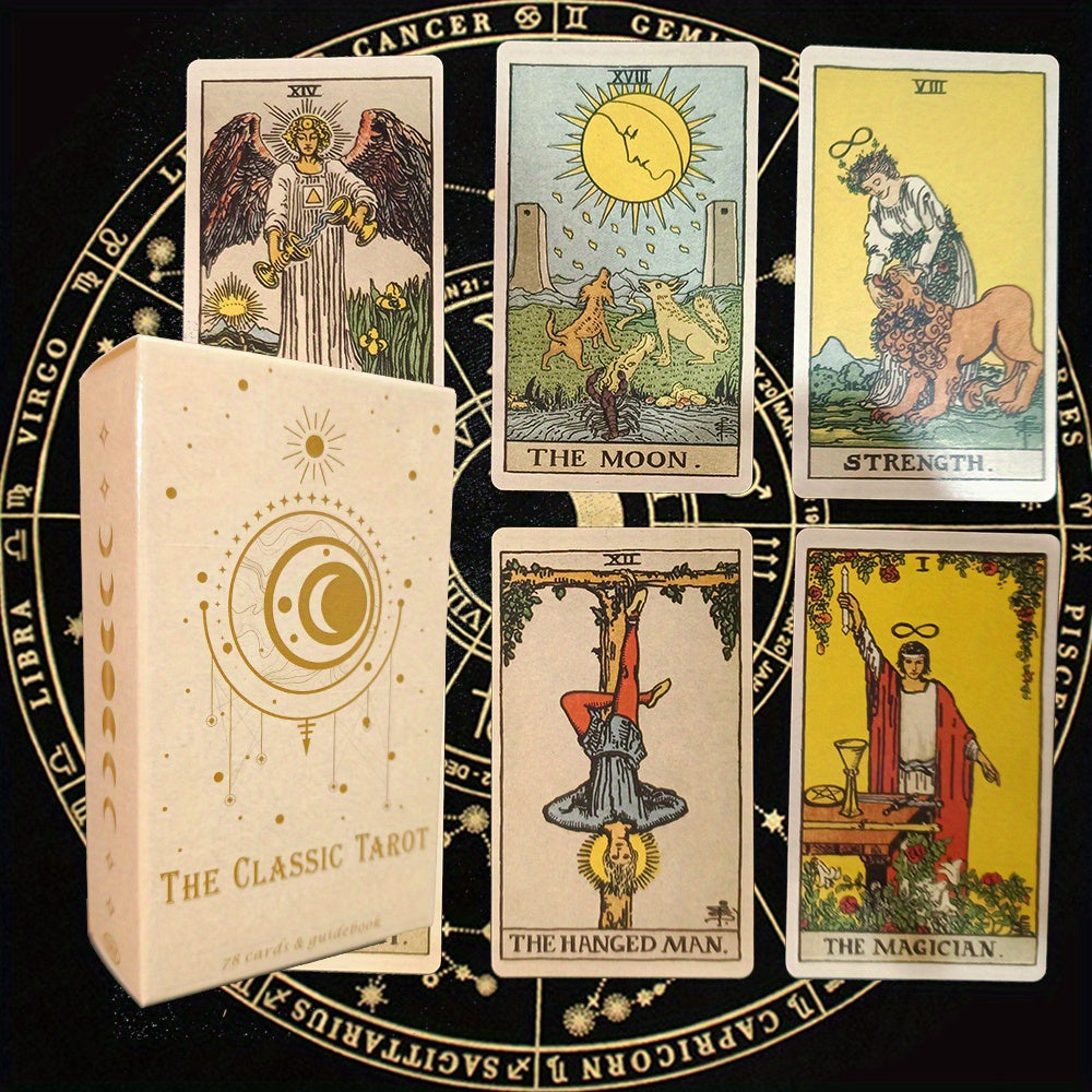 Mystic Tarot Deck 78 Card SoulPath Set - Pexav