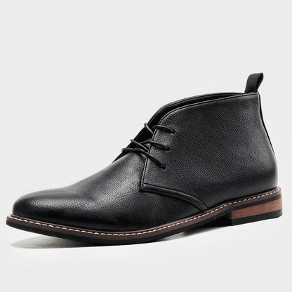 Classic Vintage Men's Shoes - Tobias-Black-5.5-Nora Luxe
