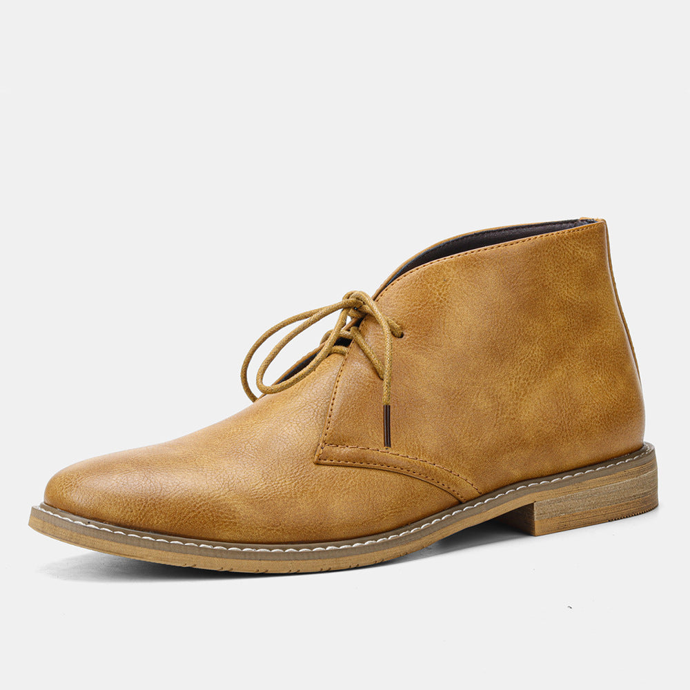 Classic Vintage Men's Shoes - Tobias-Brown-5.5-Nora Luxe