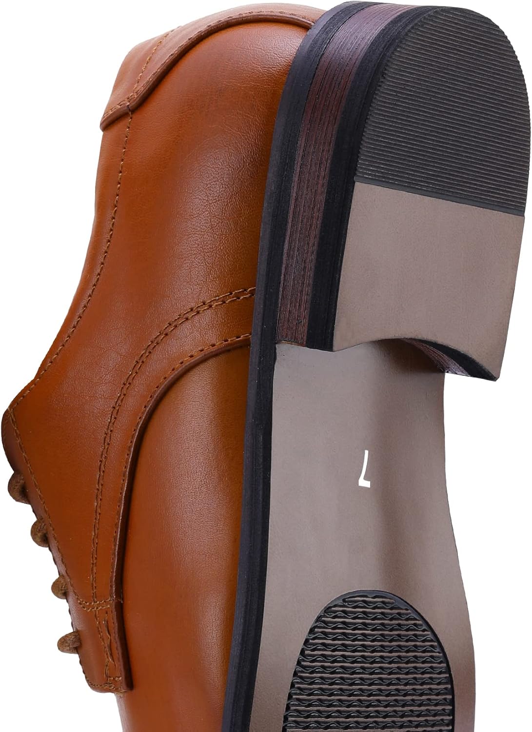 Classic Wingtip Men's Shoes - Victor-Black-6.5-Nora Luxe