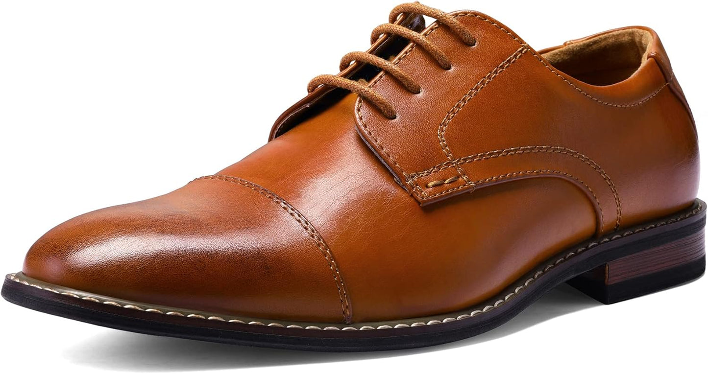 Timeless Leather Dress Shoes for Men - Pexav