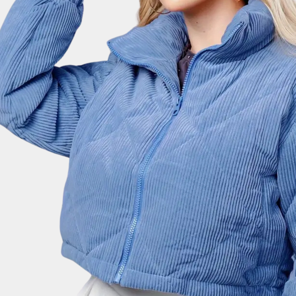 Warm Ladies Parka Coat Isla - Pexav